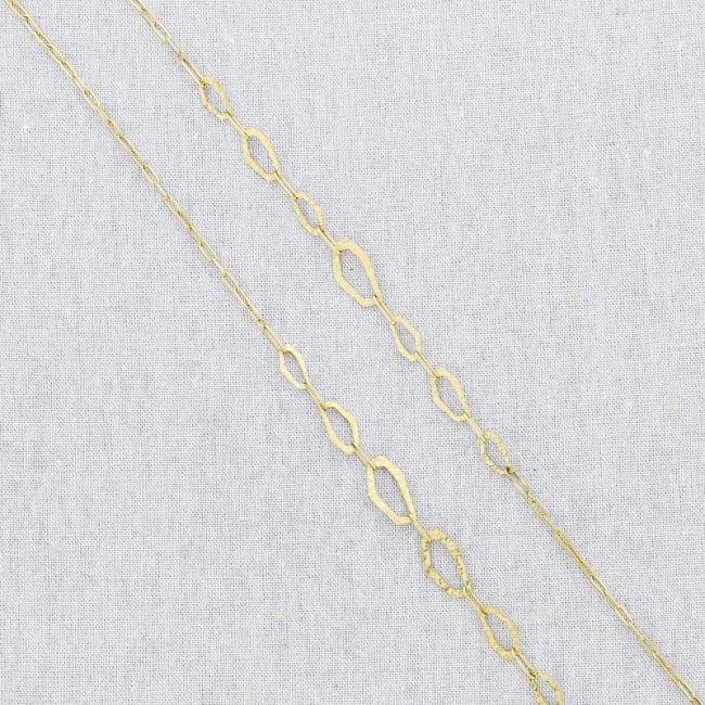 COLLAR ACERO CADENA ESLABONES 100CM