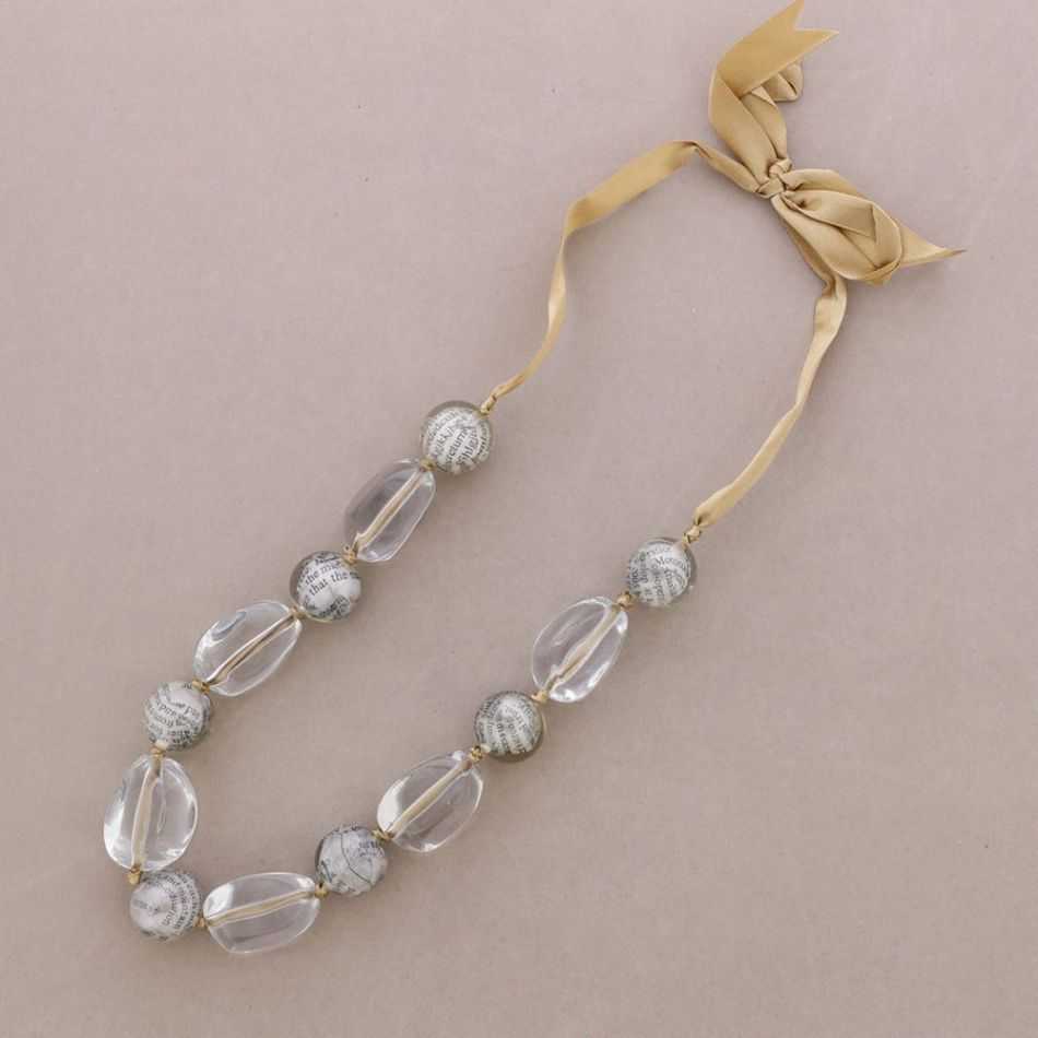 LONG BEAD NECKLACE