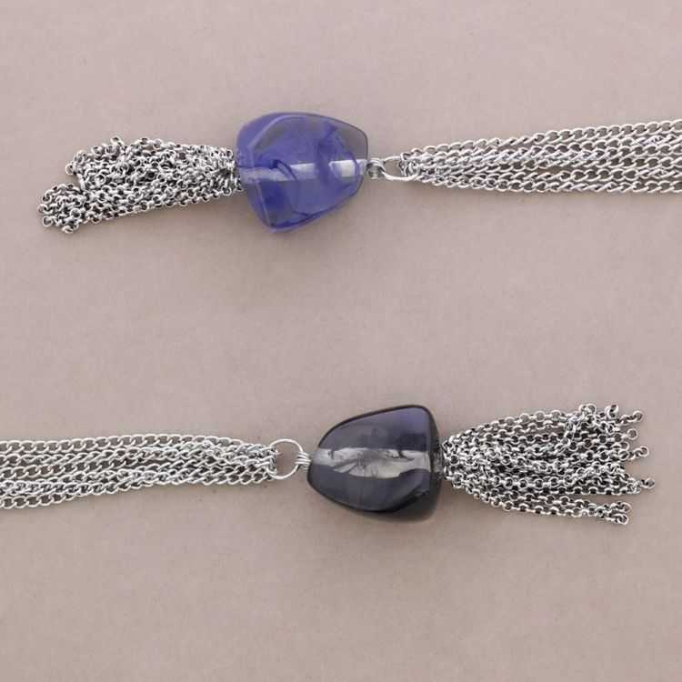 COLLAR LARGO CADENAS COLG. RESINAS 2