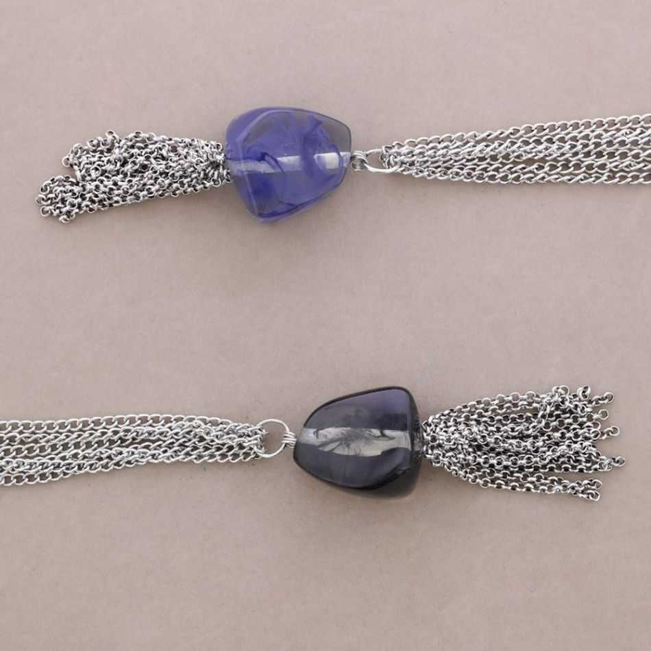 COLLAR LARGO CADENAS COLG. RESINAS
