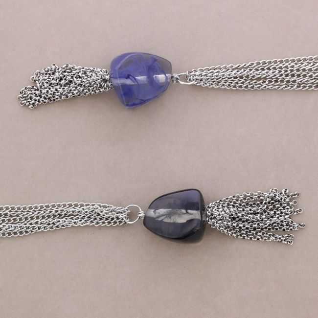 COLLAR LARGO CADENAS COLG. RESINAS