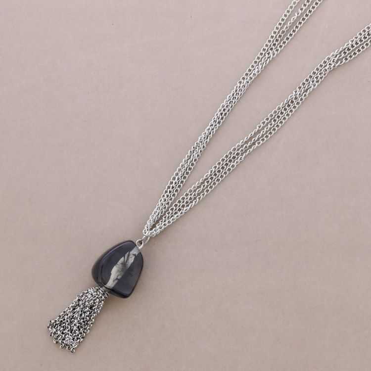COLLAR LARGO CADENAS COLG. RESINAS