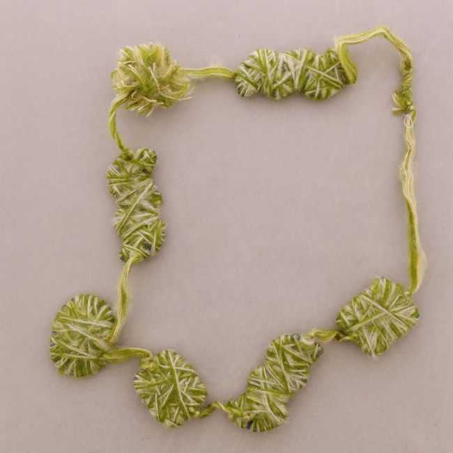 LONG BEADED NECKLACE