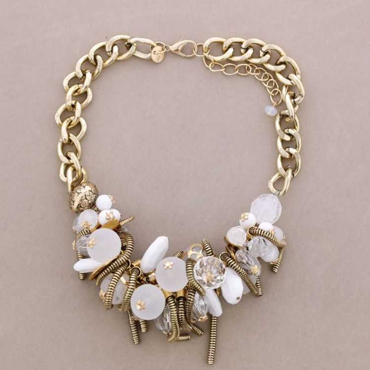GARGANTILLA CUENTAS CADENAS