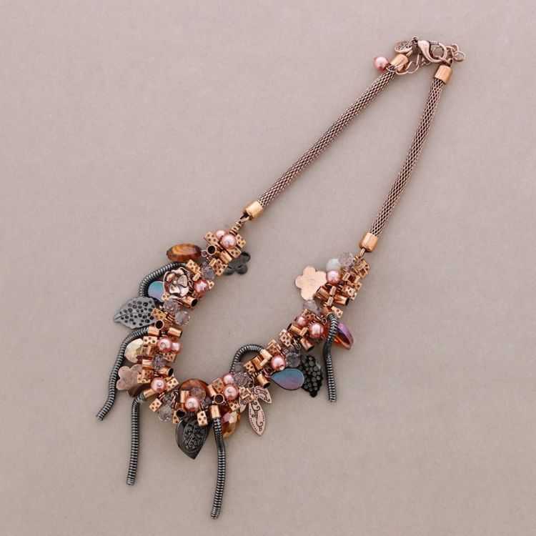 BEADED CHAIN CHOKER
