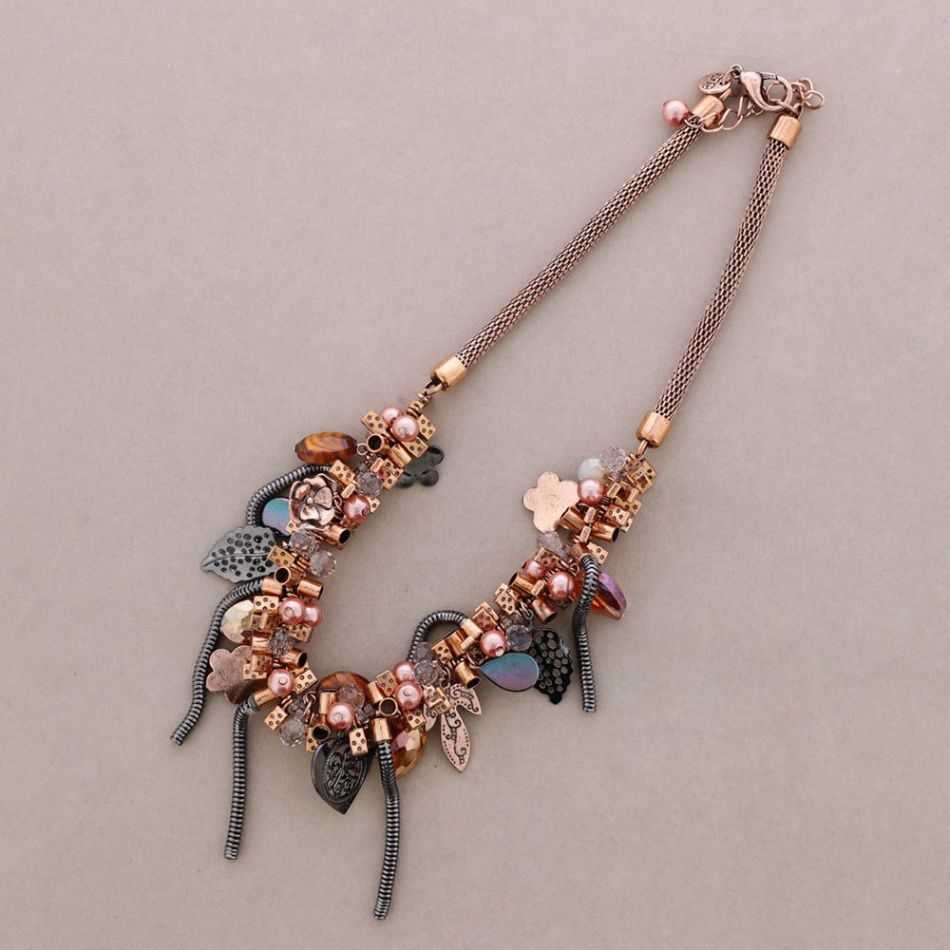 BEADED CHAIN CHOKER