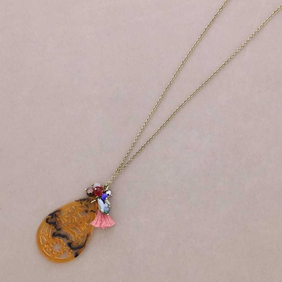 COLLAR LARGO COLG. FILIGRANA