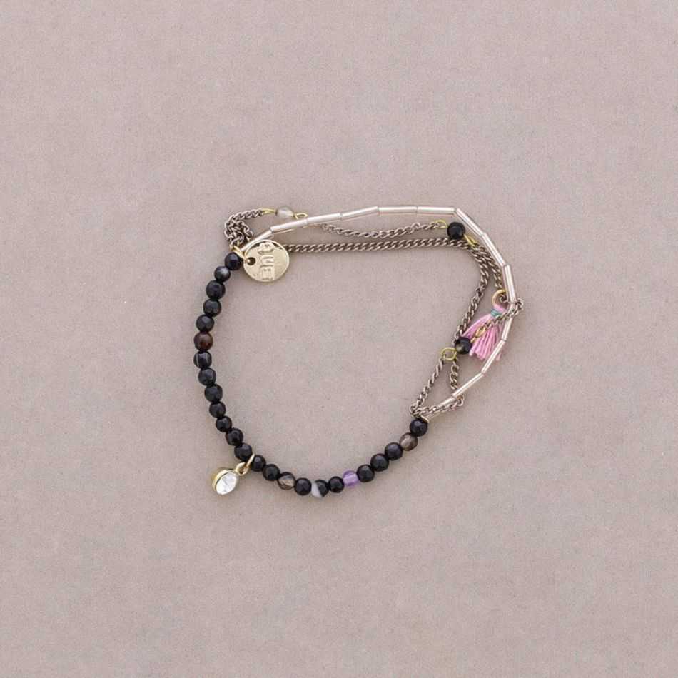 PULSERA CUENTAS CADENAS