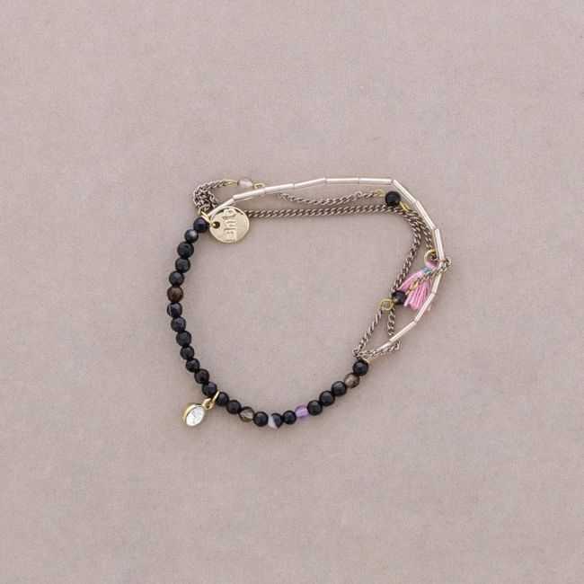BEADED CHAIN ​​BRACELET