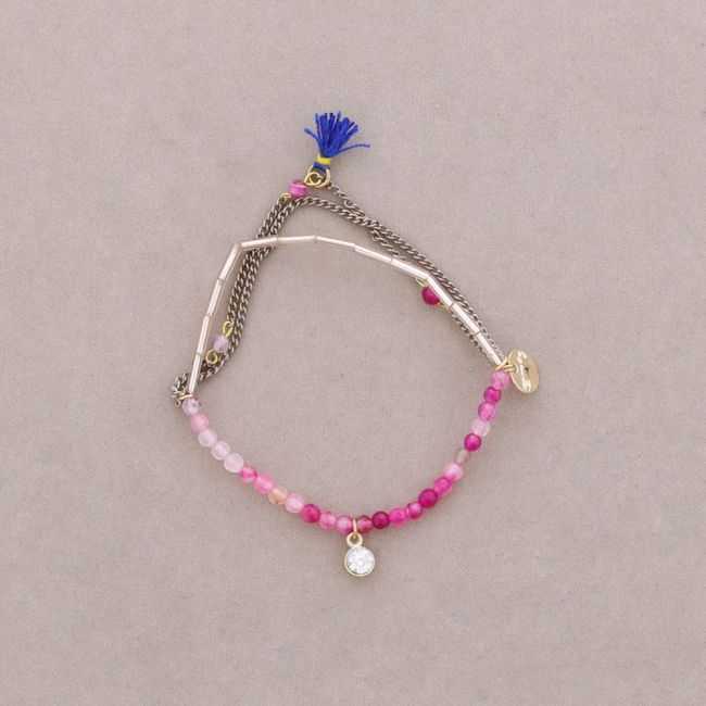 BEADED CHAIN ​​BRACELET