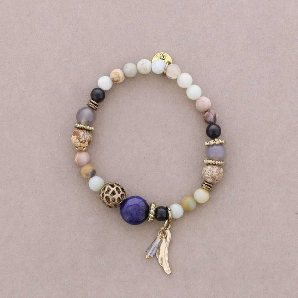 STONE BEADS BRACELET