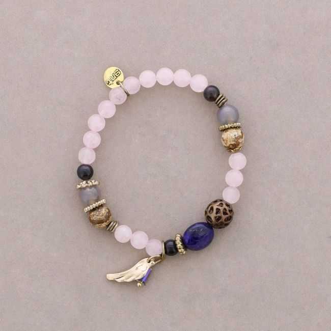 PULSERA CUENTAS PIEDRAS