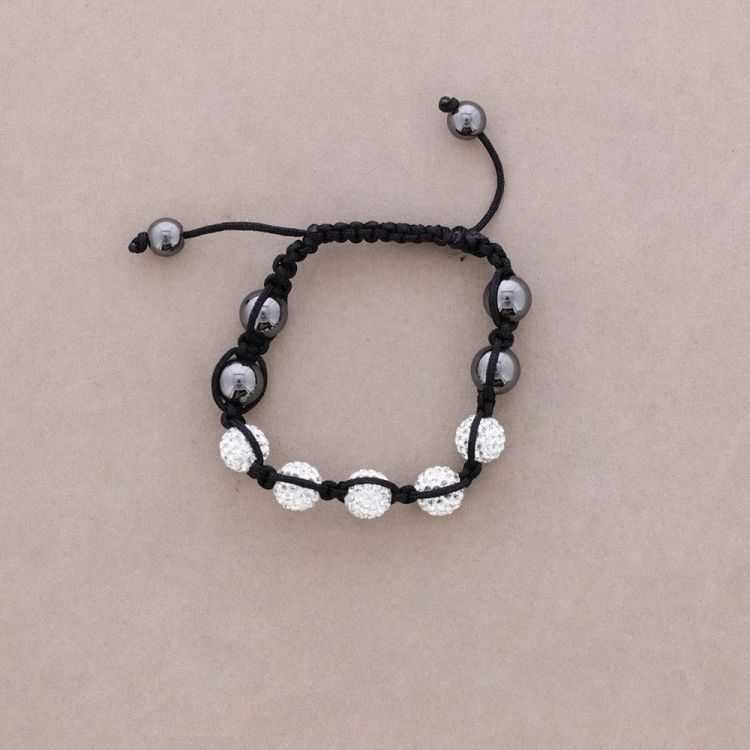 PULSERA BOLAS CRISTALES 2