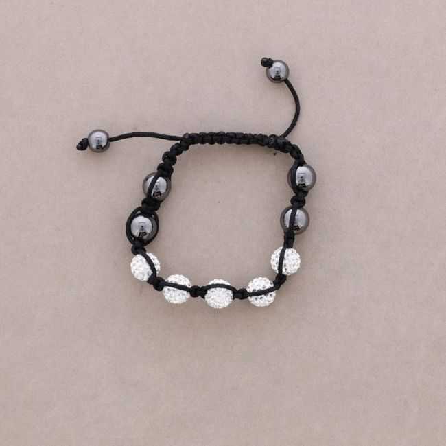 PULSERA BOLAS CRISTALES