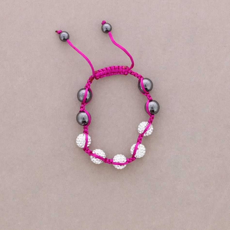 PULSERA BOLAS CRISTALES