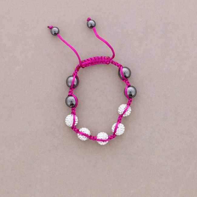 PULSERA BOLAS CRISTALES