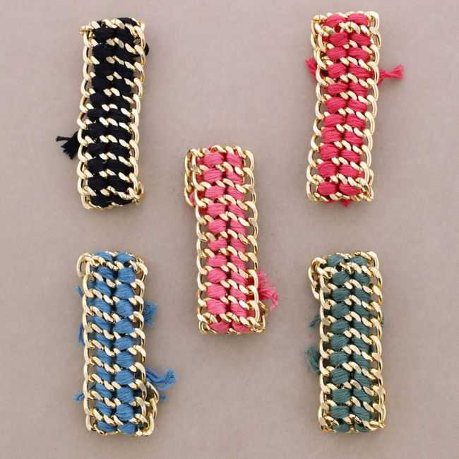 PULSERA CADENA TRENZADA