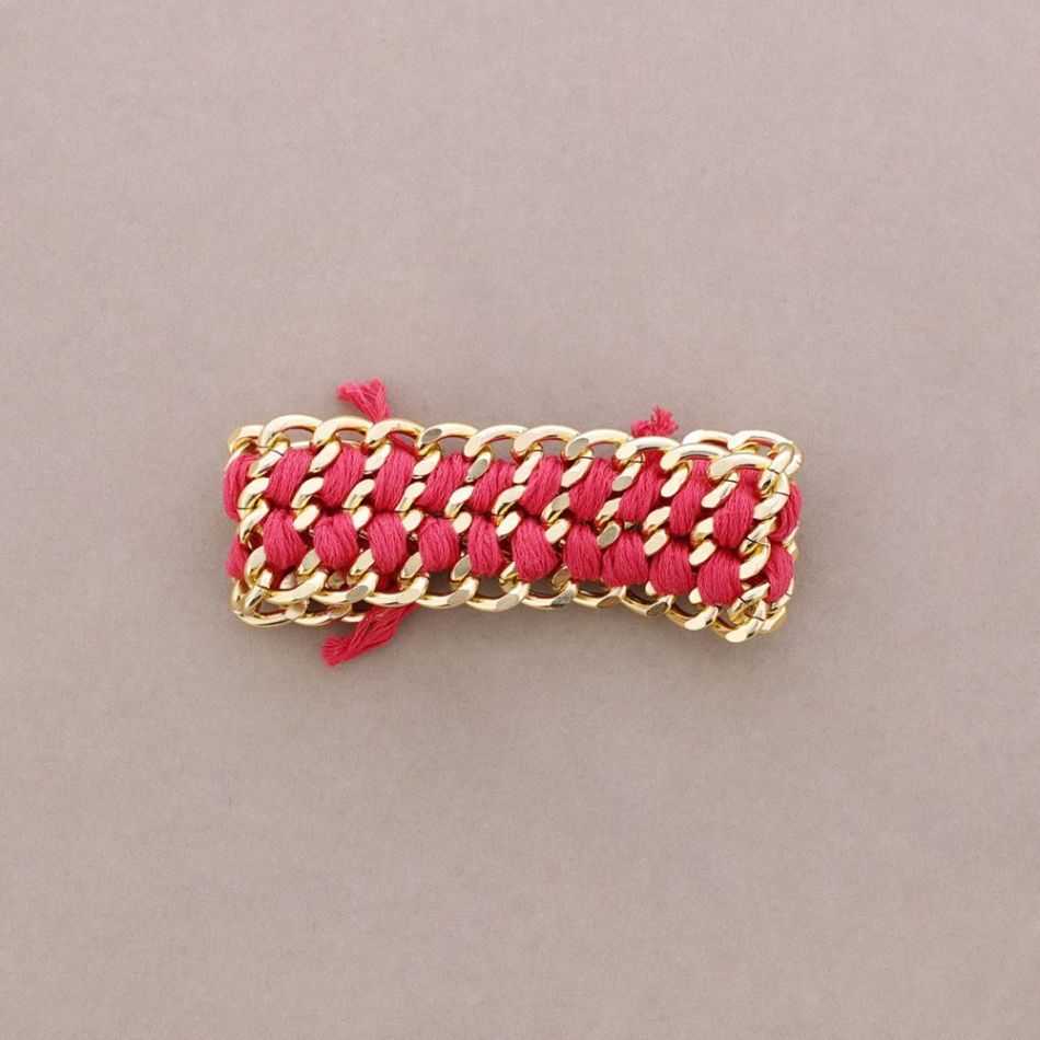 PULSERA CADENA TRENZADA