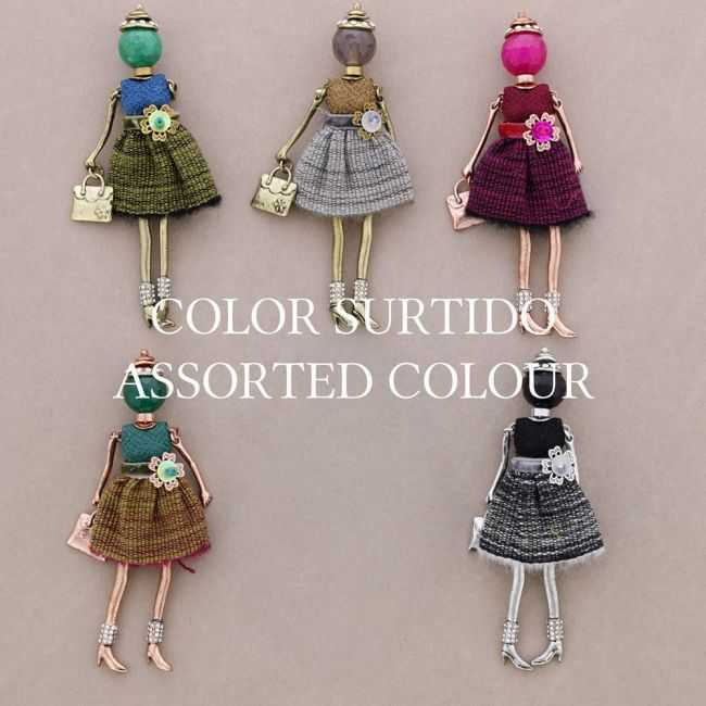HANGING BROOCH DOLL