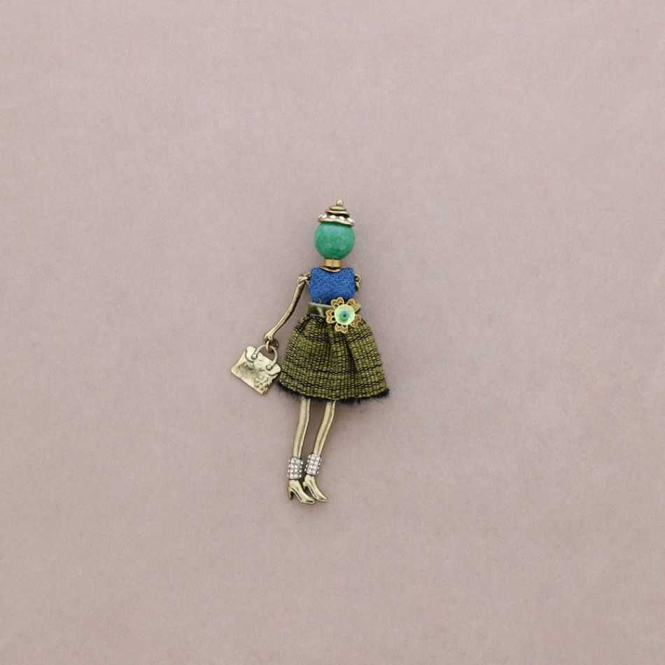 HANGING BROOCH DOLL