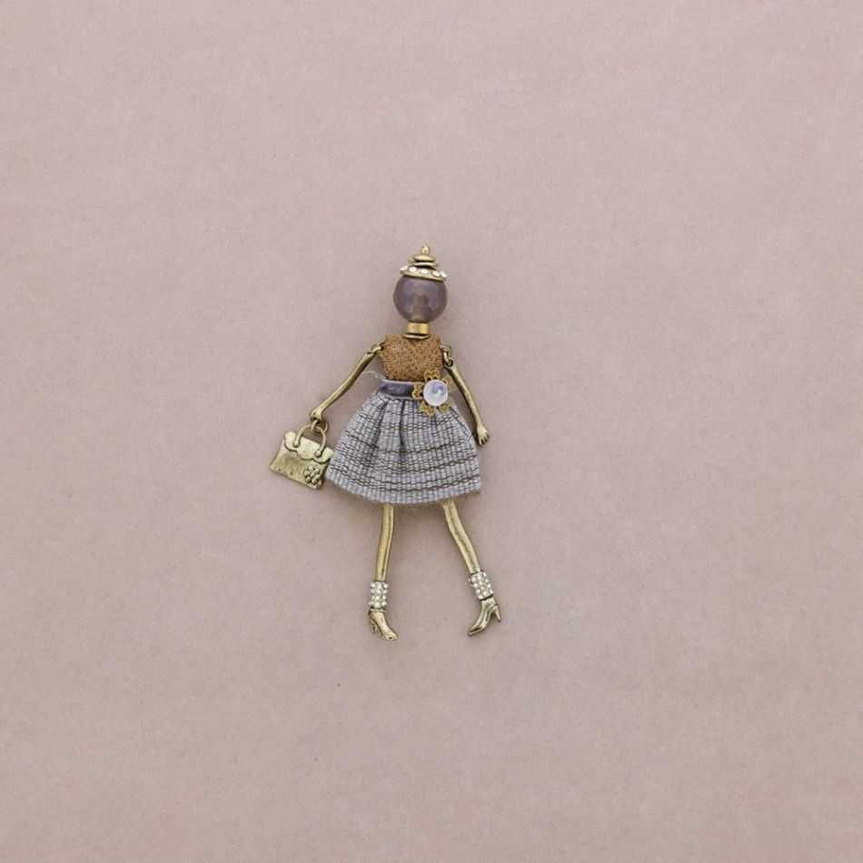 HANGING BROOCH DOLL