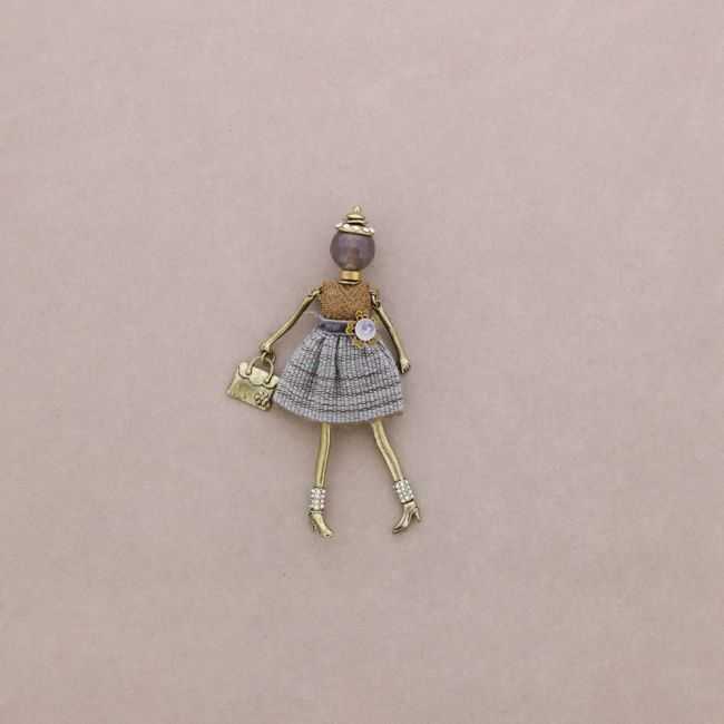 HANGING BROOCH DOLL