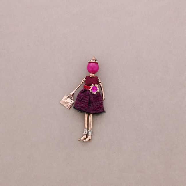 HANGING BROOCH DOLL