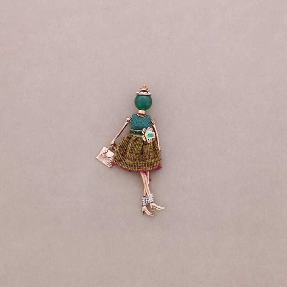 HANGING BROOCH DOLL