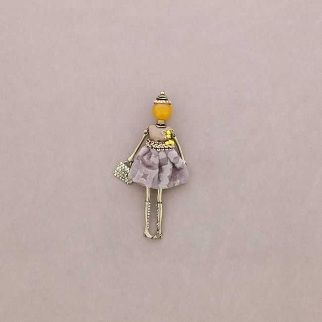 DOLL BROOCH