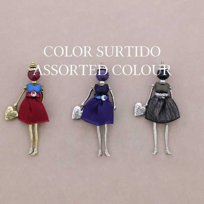 HANGING BROOCH DOLL