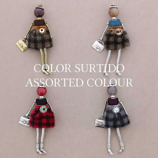 HANGING BROOCH DOLL
