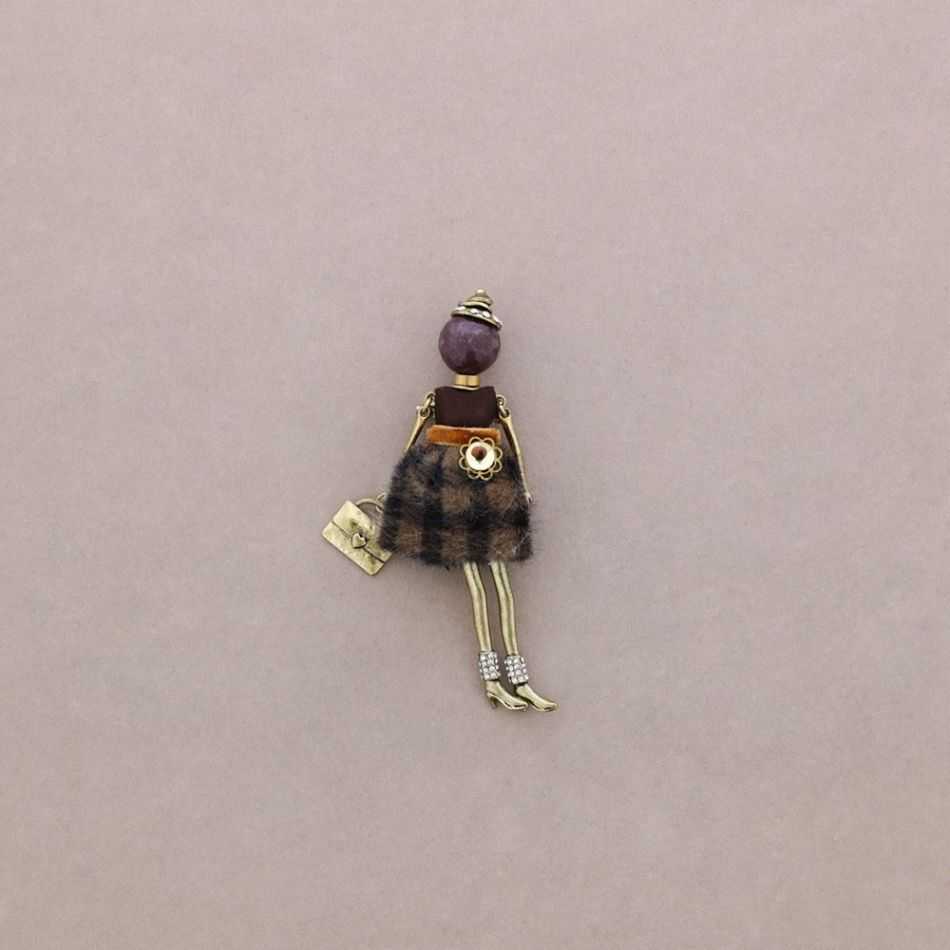 HANGING BROOCH DOLL