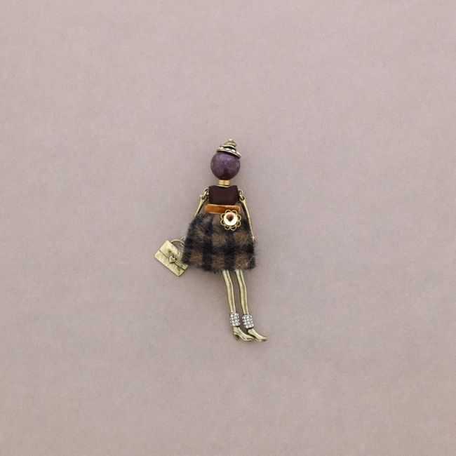 HANGING BROOCH DOLL