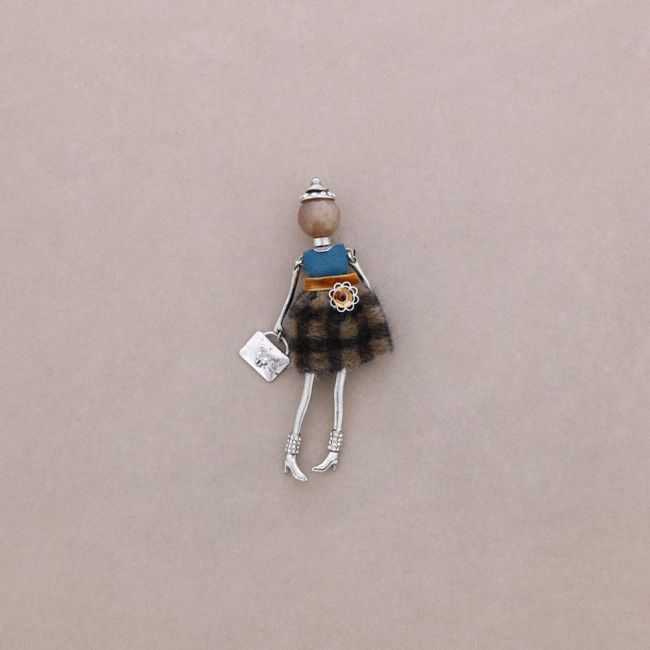 HANGING BROOCH DOLL