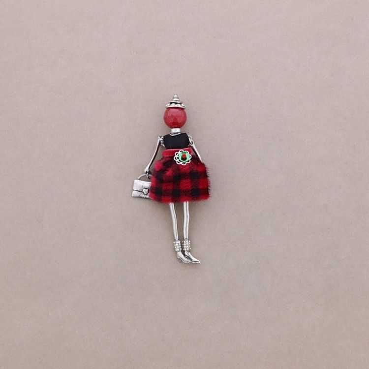 HANGING BROOCH DOLL