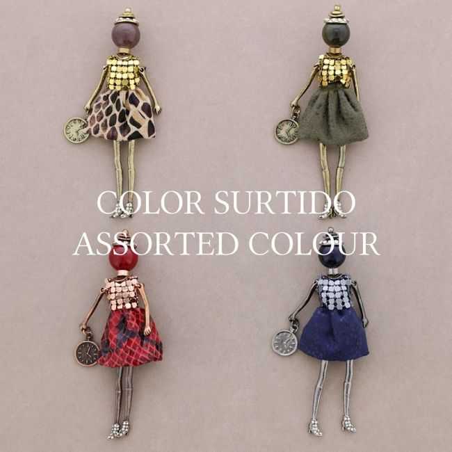DOLL BROOCH