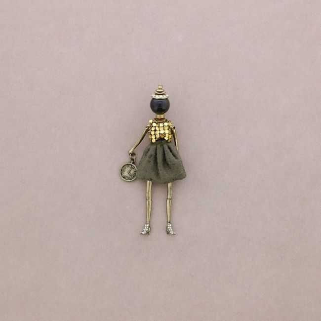 DOLL BROOCH