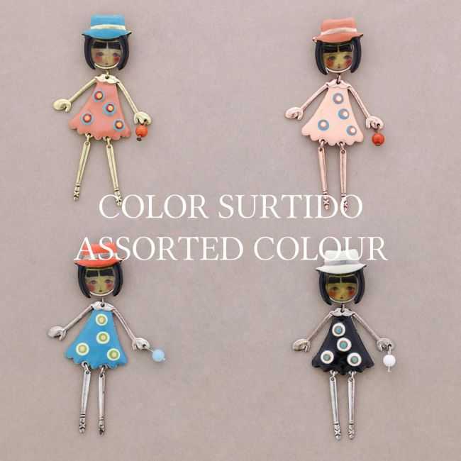 DOLCE BAMBOLINA BROOCH