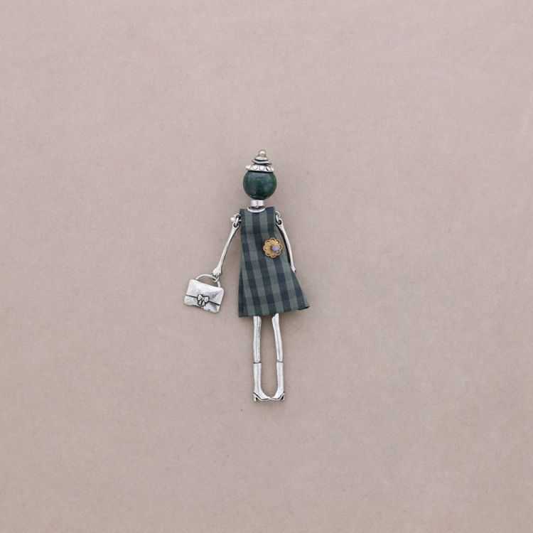 DOLL BROOCH