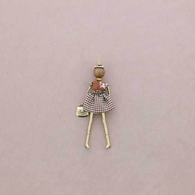 BROCHE COLGANTE MUÑECA