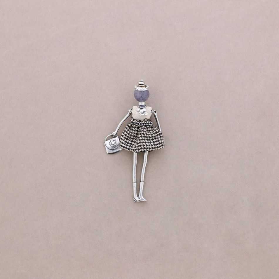 DOLL PENDANT BROOCH