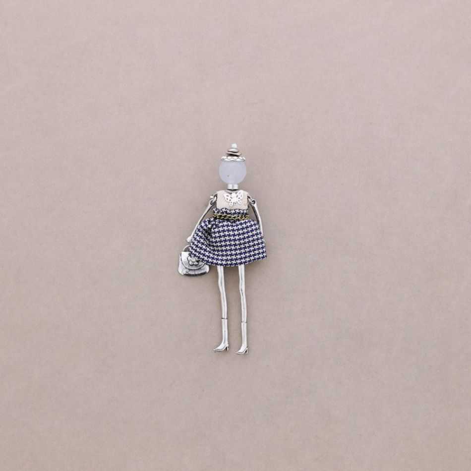 DOLL PENDANT BROOCH