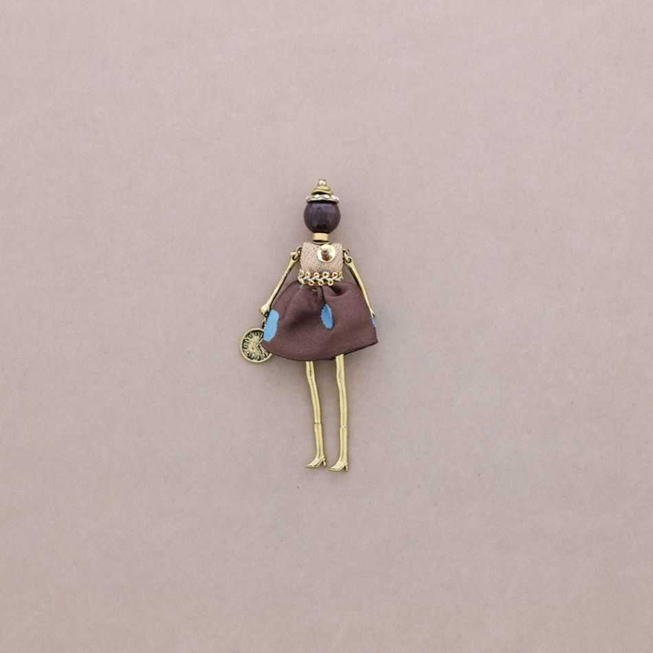 DOLL PENDANT BROOCH