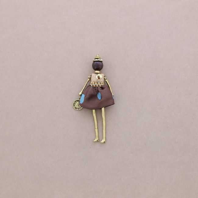 DOLL PENDANT BROOCH
