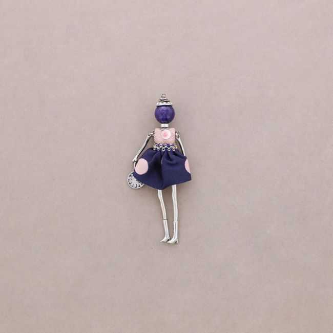 DOLL PENDANT BROOCH