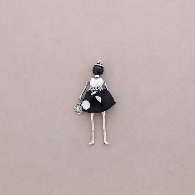 DOLL PENDANT BROOCH