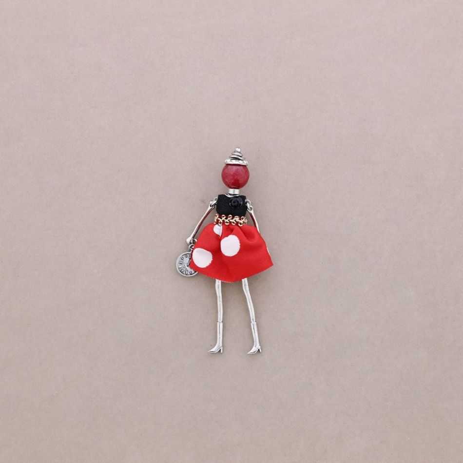 DOLL PENDANT BROOCH