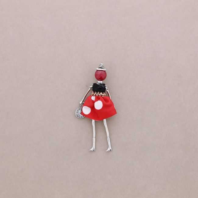 DOLL PENDANT BROOCH