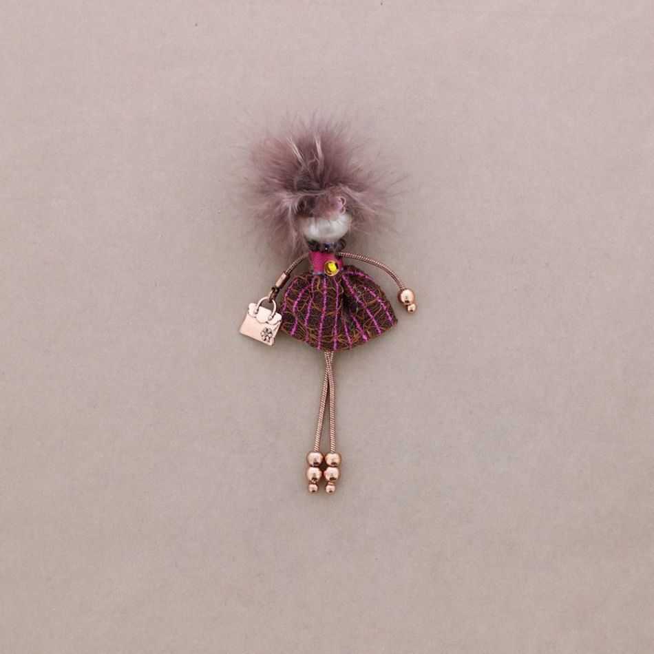 BROCHE MUÑECA LADY QUEEN