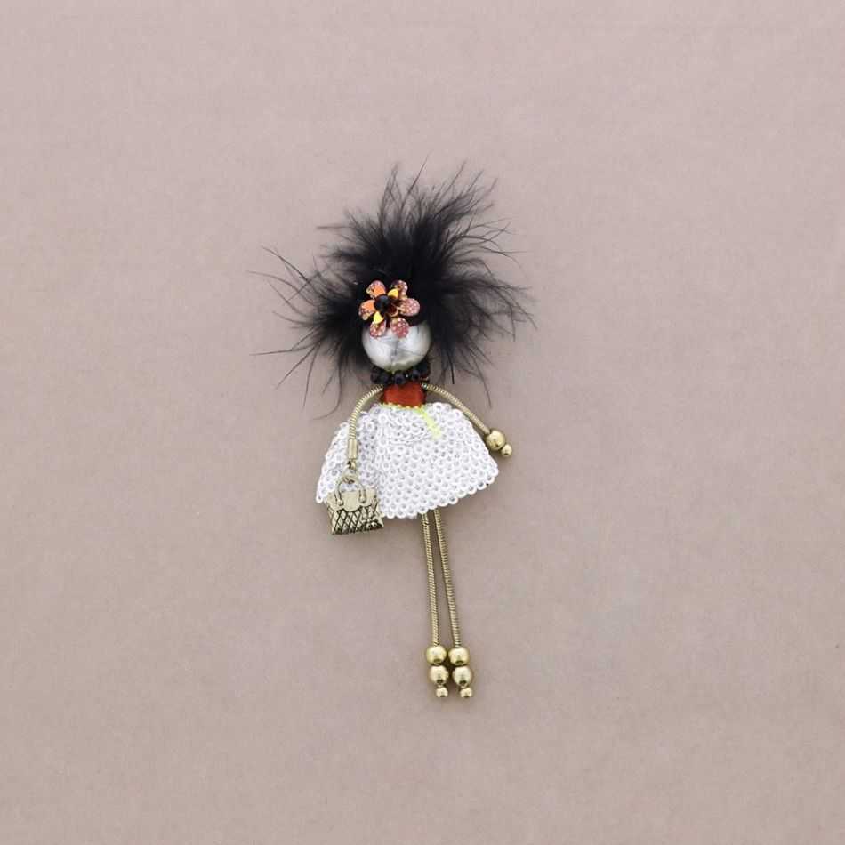 BROCHE MUÑECA LADY QUEEN